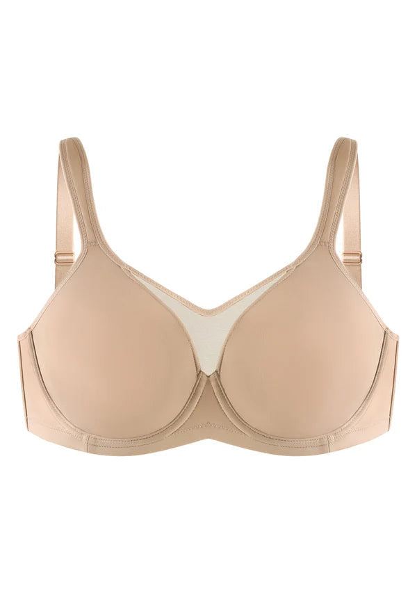 💥Black Friday Sale: Up to 49% Off 🔥Smoothing Unlined Minimizer Underwire Bra