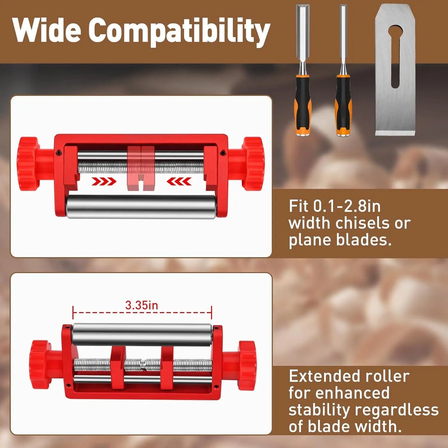🔥LAST DAY 50% OFF - 🛠️Woodworking Sharpening Guide for Chisels and Plane Irons🛠️