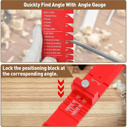 🔥LAST DAY 50% OFF - 🛠️Woodworking Sharpening Guide for Chisels and Plane Irons🛠️