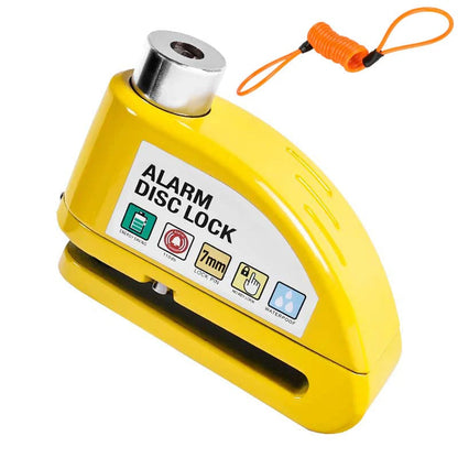 🛡️ Motorcycle Disc Brake Lock Alarm | 110dB Anti-Theft Security