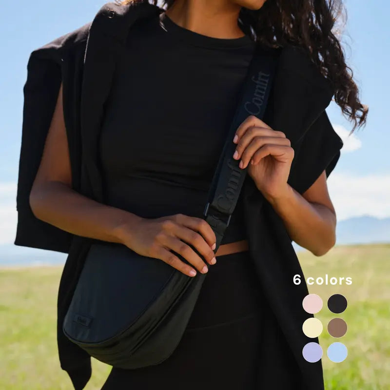 Comfrt | Travel Crossbody Bag | Lightweight Expandable Water-Resistant Sling & Shoulder Bag