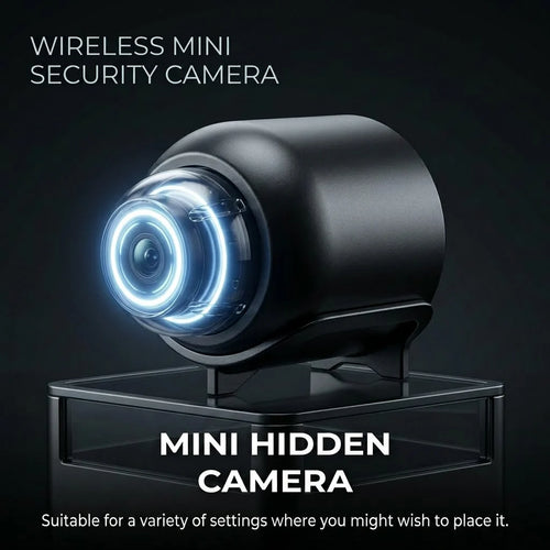 🎥 Covert Surveillance Gadget — Hotels, Bathrooms, Cars, Homes, Subways — Miniature Wireless Mini Camera