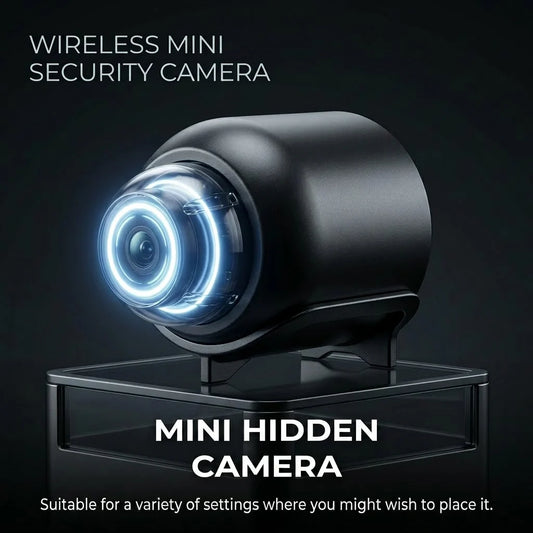 🎥 Covert Surveillance Gadget — Hotels, Bathrooms, Cars, Homes, Subways — Miniature Wireless Mini Camera