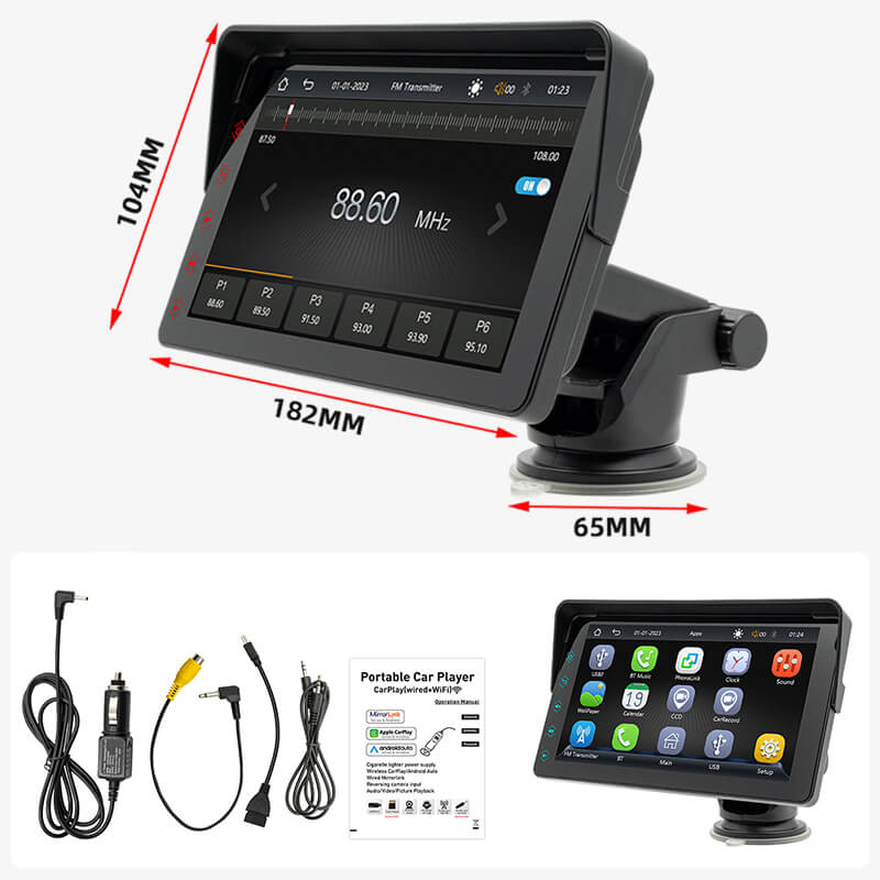 ✨ Multifunctional Wireless CarPlay MP5 Car Display – Smart Entertainment & Safety in Your Car! ✨