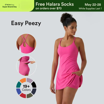 The Ultimate Tummy Control Backless Active Dress