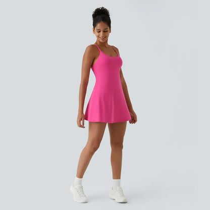 The Ultimate Tummy Control Backless Active Dress