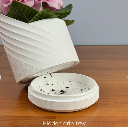 🔥Hot sale 49% off 🔥 Creative Self-Watering Desktop Vase | VERTIGO Swirl Design