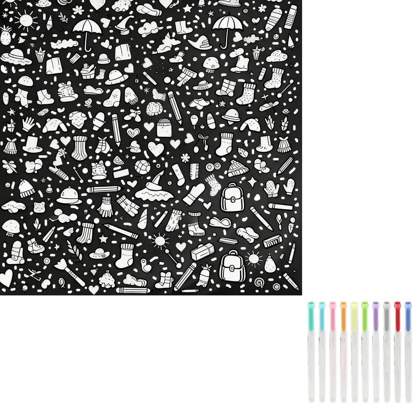 🏆Flash Sale#🔥The Attention Rebuilder-DIY Coloring Blanket