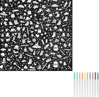 🏆Flash Sale#🔥The Attention Rebuilder-DIY Coloring Blanket