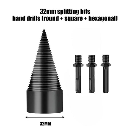 WOOD LOG SPLITTER FIREWOOD DRILL BIT