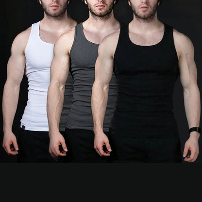 🎽🔥EKKO Lifestyle Beater - TRUE TO SIZE | Premium Ultra-Soft Cotton Fitted Tank 3 Pack