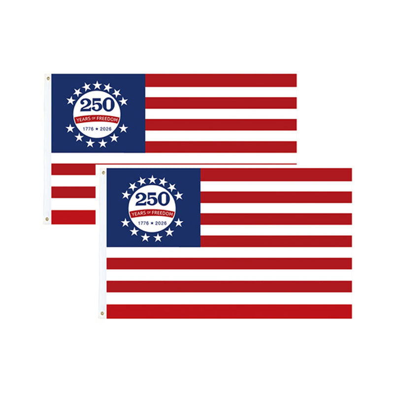 Last Day 50% OFF🔥250th Anniversary USA Commemorative Flag (3x5 Ft),Double-Sided Embroidered