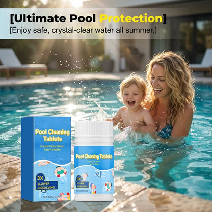 🔥HOT SALE 49% OFF🏊‍♂️Pool Cleaning Tablets for Crystal Clear Water 💦