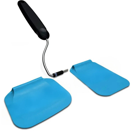 Spatula With Adjustable Angles🍽️ — A must have kitchen gadget👨‍🍳🍴Includes 2 Spatula heads made from PPSU - BPA/BPS and PFAS free. Non-Toxic🛡