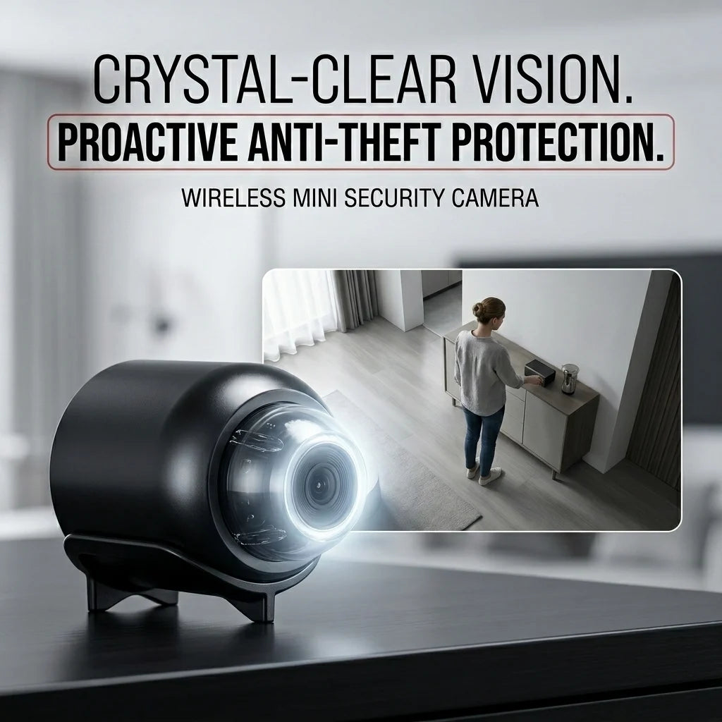 🎥 Covert Surveillance Gadget — Hotels, Bathrooms, Cars, Homes, Subways — Miniature Wireless Mini Camera
