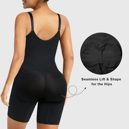 🎁LAST DAY 49% OFF🔥Women's Tummy Control Bodysuit – Zip-Up, Ultra Stretch, Breathable Mesh