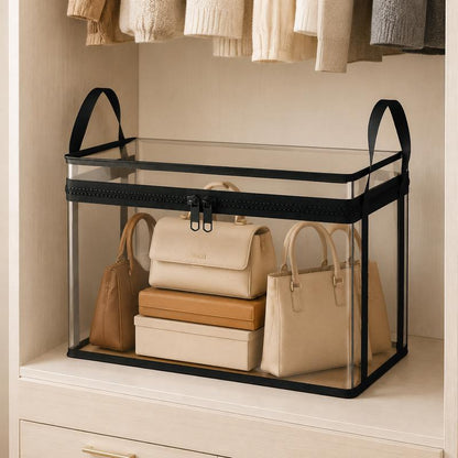 BUY 2 GET 1 FREE!! 📦Large Clear Storage Box with Hinged Lid
