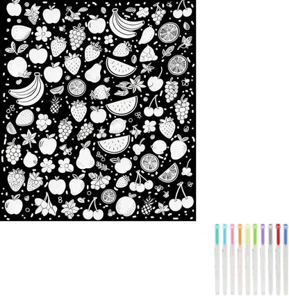 🏆Flash Sale#🔥The Attention Rebuilder-DIY Coloring Blanket