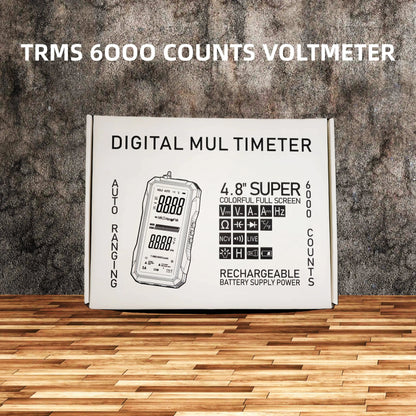 Fully Automatic True RMS (TRMS) 6000 Count Digital Voltmeter