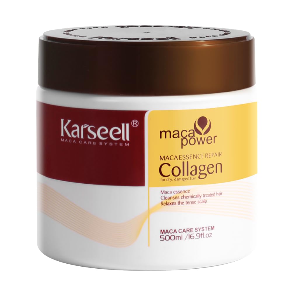 🔥HOT SALE 49% OFF 🔥 Deep Repair Collagen Hair Mask Serum, enriched with argan oil and collagen