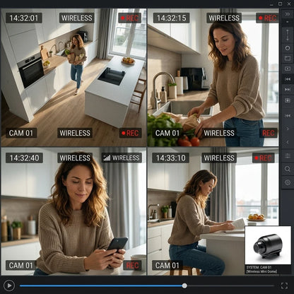🎥 Covert Surveillance Gadget — Hotels, Bathrooms, Cars, Homes, Subways — Miniature Wireless Mini Camera