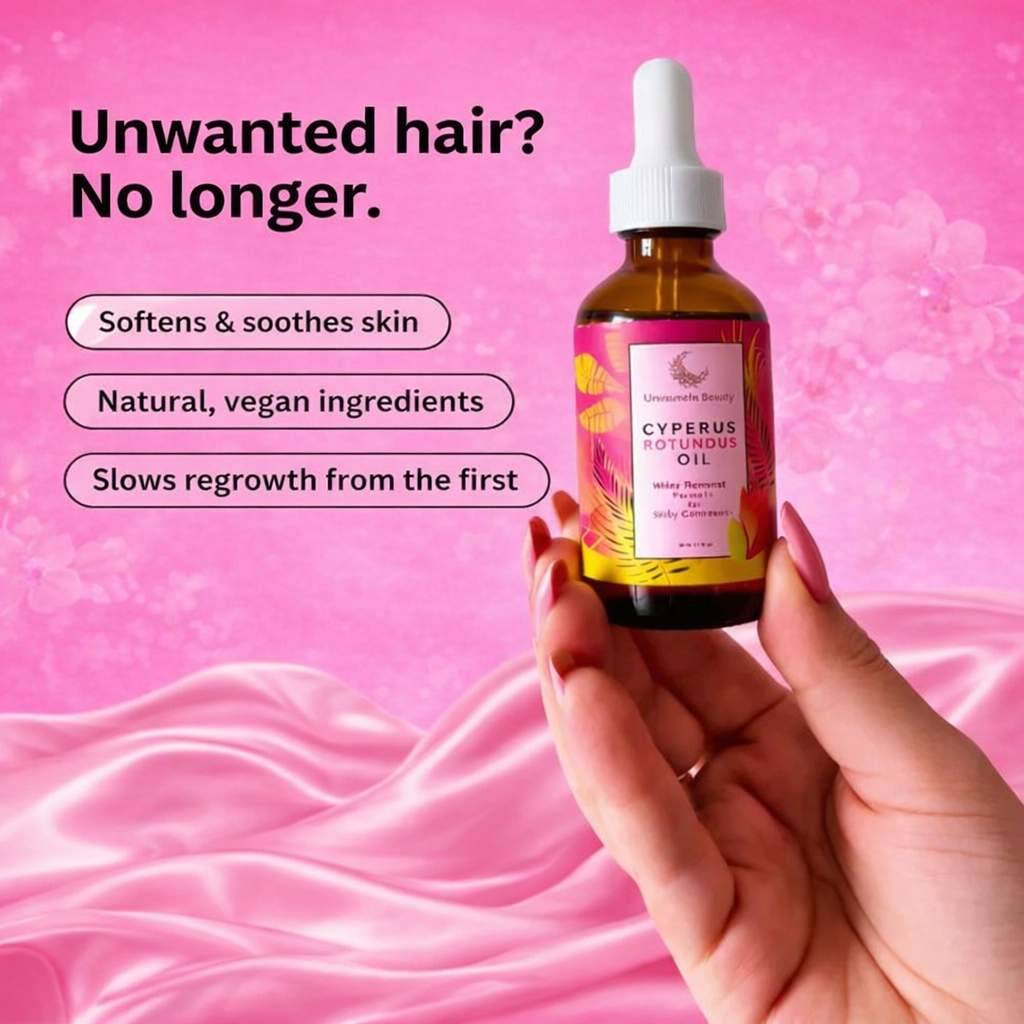 🔥HOT SALE 49% OFF 🔥 Cyperus Rotundus Oil for Natural Permanent Hair Reduction