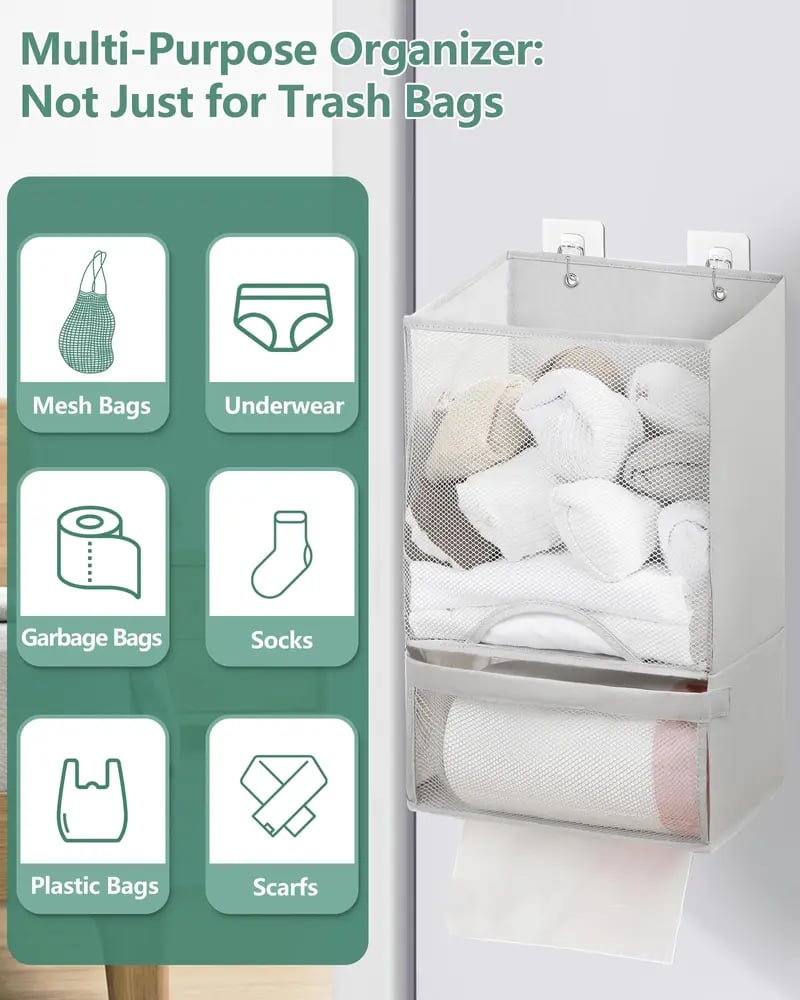 🌞 Bag Saver - Extra Large 2 in 1 Plastic Bag Holder 🌞