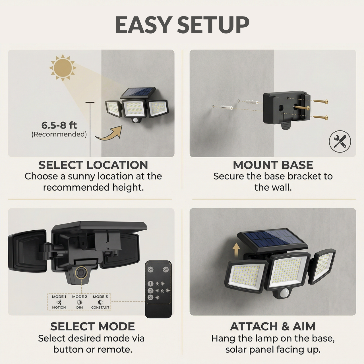 🔥HOT SALE 49% OFF 🔥 SpotLift Outdoor Solar Light