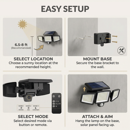 🔥HOT SALE 49% OFF 🔥 SpotLift Outdoor Solar Light
