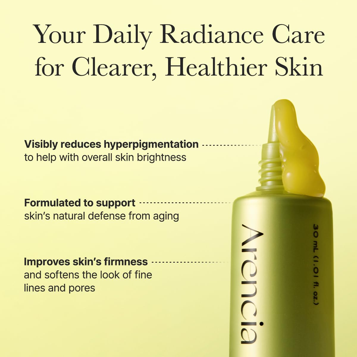 💥Black Friday Sale: Up to 49% Off 🔥Arencia Vitamin C Booster Serum with Glutathione, Niacinamide and Vitamin E for Glow Skin 1.01 fl oz