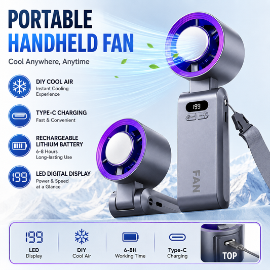 Handheld Semiconductor Fan