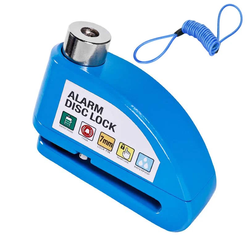 🛡️ Motorcycle Disc Brake Lock Alarm | 110dB Anti-Theft Security