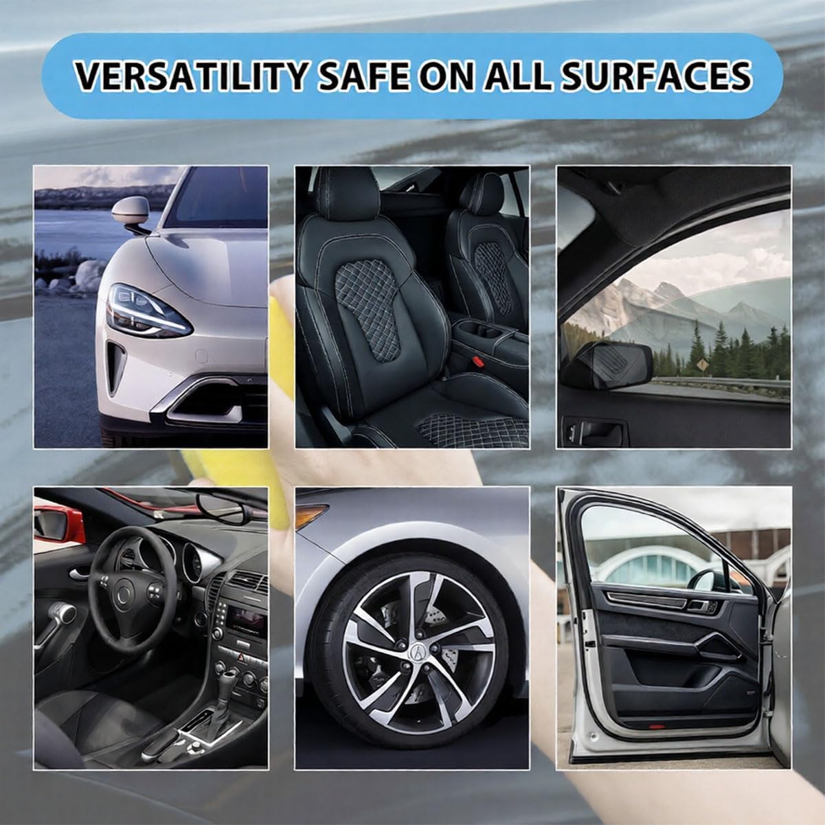 Automotive Interior Foam Cleaner, Enzyme for Car Seats
