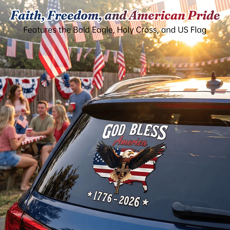 USA 250th Anniversary Decal 1776-2026