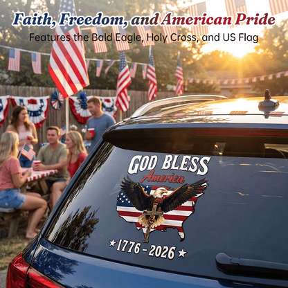 USA 250th Anniversary Decal 1776-2026
