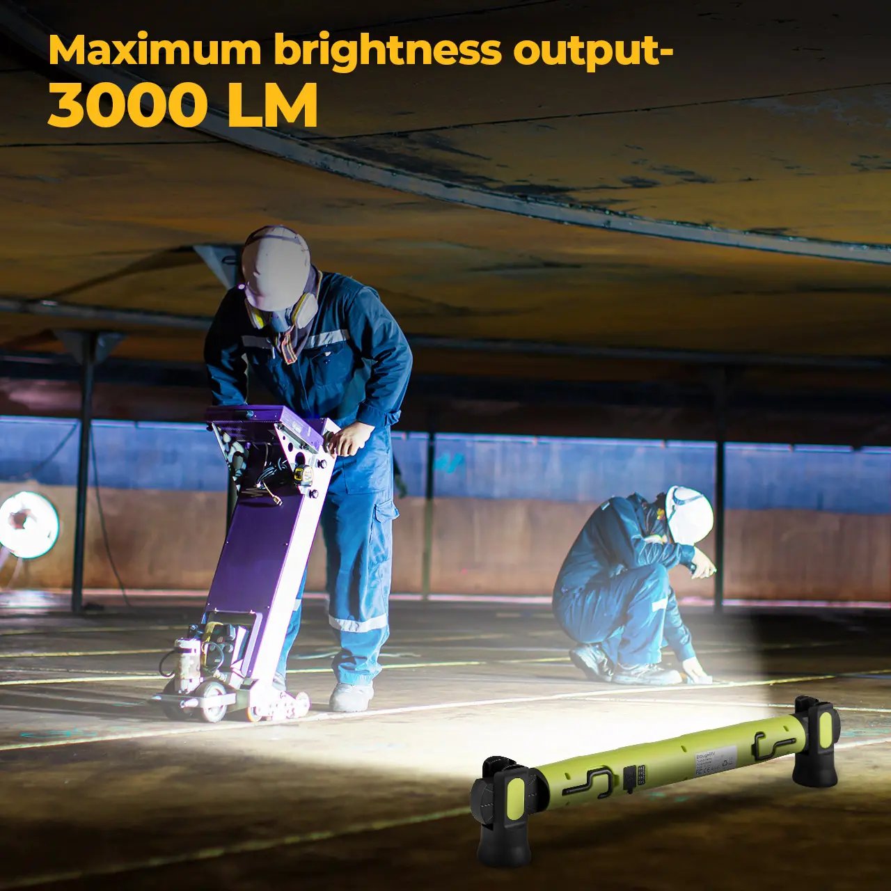 [Father's Day Gift] 3000LM Cordless Under Hood Work Light Bar for Car Repair & Garage Use