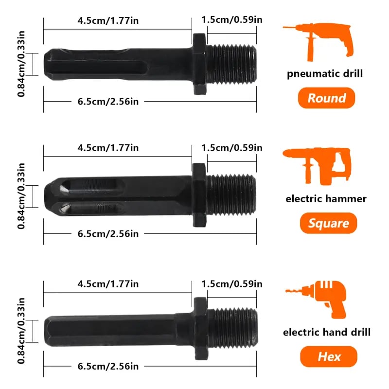 WOOD LOG SPLITTER FIREWOOD DRILL BIT