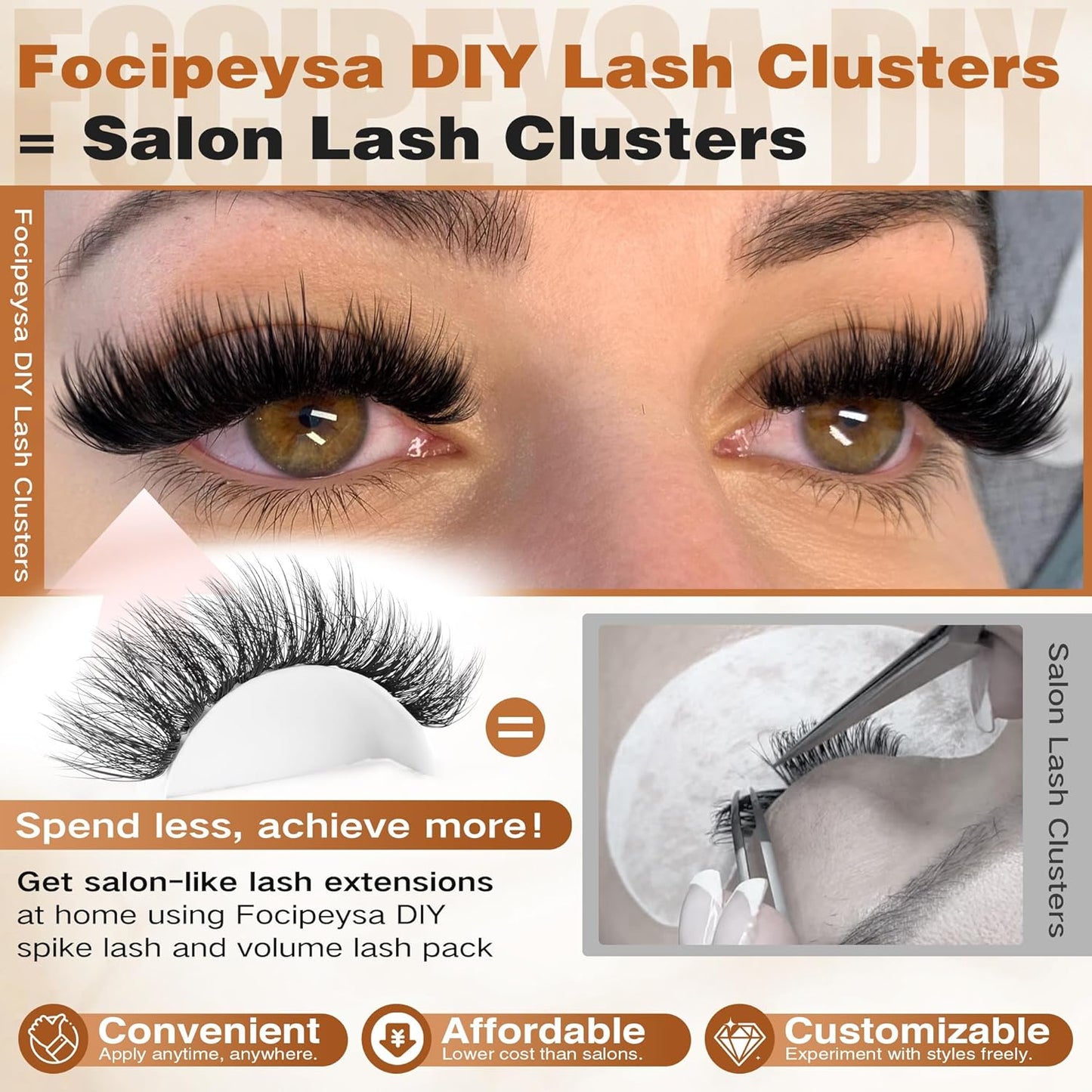 🔥HOT SALE 49% OFF 🔥 Thick cartoon-style eyelashes - Fine tufted eyelashes with grafting technique