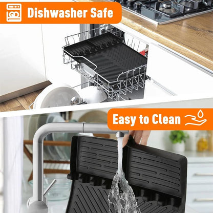 🔥Last Day 49% OFF -🍖Silicone BBQ Side Shelf Mat — Keep Tools Clean & Close