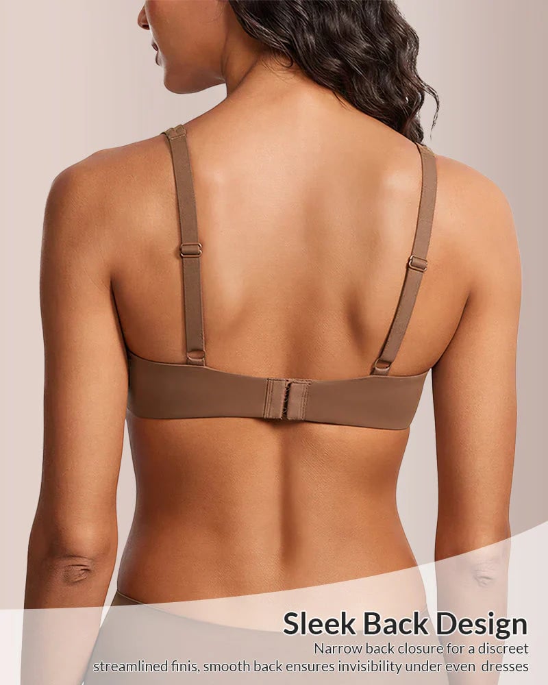 🔥LAST DAY 49% OFF - Underwire Support Seamless Unlined Balconette Bra