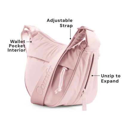 Comfrt | Travel Crossbody Bag | Lightweight Expandable Water-Resistant Sling & Shoulder Bag