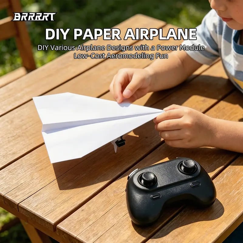 BRRRRT RC Paper Airplane Kit