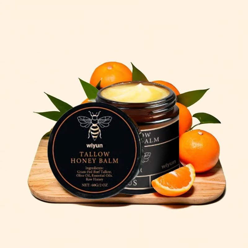 🍊Final 3 Hours: Only $19.99🎁Organic Grass-Fed Beef Tallow Balm with Raw Honey