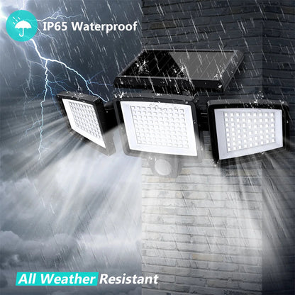 Solar Outdoor Lights with Remote Control