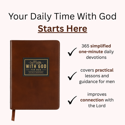 🔥LAST DAY SALE 40% OFF-🔥 One Minute with God — 365 Devotions