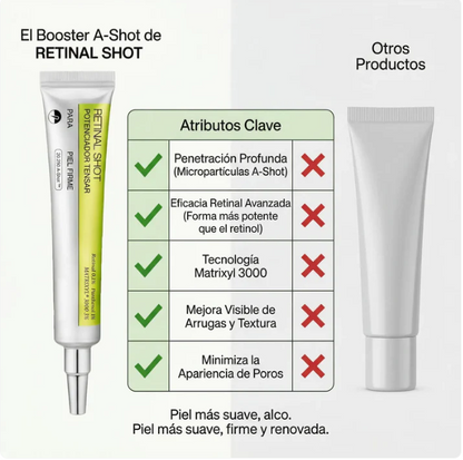 🔥Hot Sale 50% OFF🔥  Retinal Shot - Crema Facial Antiarrugas