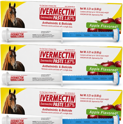 🔥Last Day 49% OFF - ivermectin Horse Paste 1.87% 6.08g Tubes
