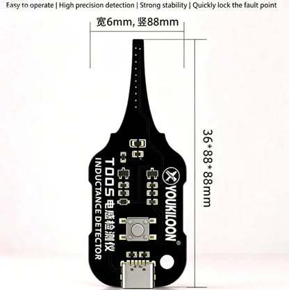 🥳2026 HOT SALE🥳💞50K+ SOLD!💡⚙️ 50% OFF! In-Circuit Inductor Tester – One-button simplicity, clear indicator. Non-contact, rapid diagnosis. A must-have for electronics repair. 📟🕊️