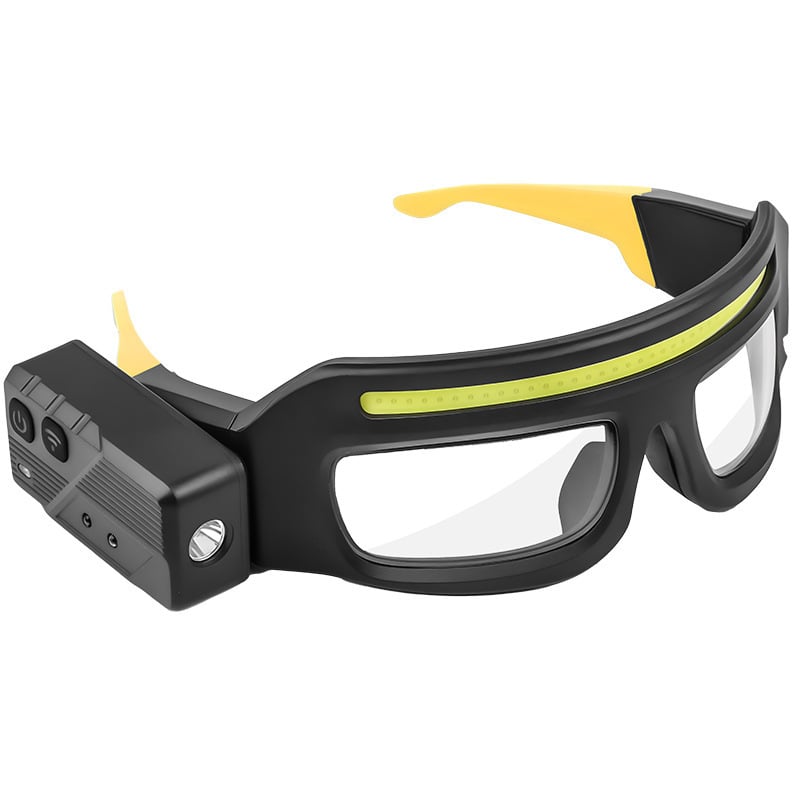 🔥Last Day 49% OFF -LED Glasses Rechargeable Headlight Glasses with Motion Sensor & Touch Control