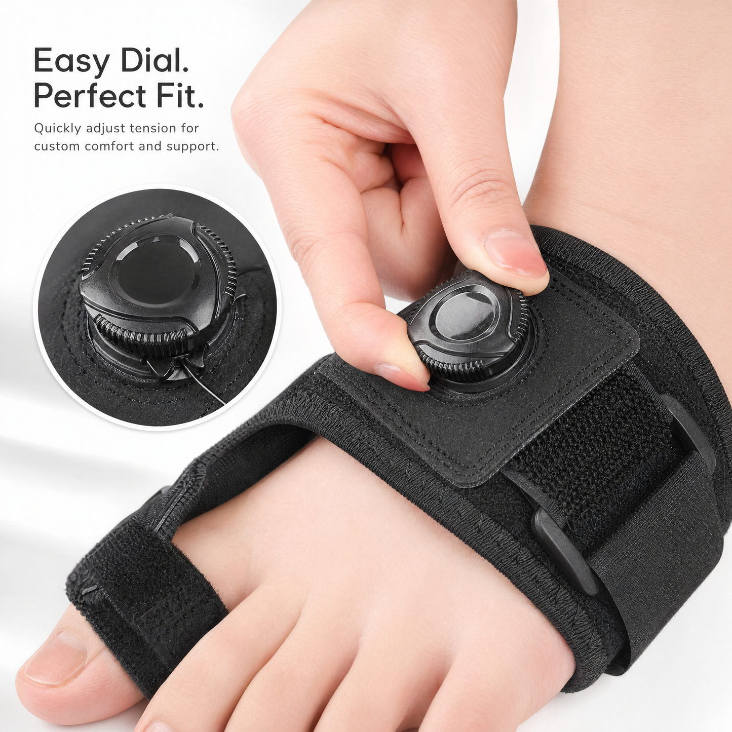 🎁 Father's Day Deal 👣Adjustable Bunion Corrector Toe Alignment Brace–  Breathable, Washable